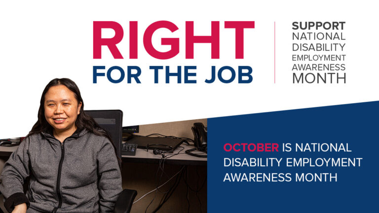 October is National Disability Employment Awareness Month!